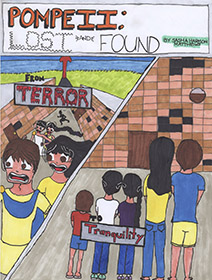 Pompeii: Lost and Found comic book cover
