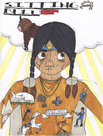 Sitting Bull: A Life Story comic book cover