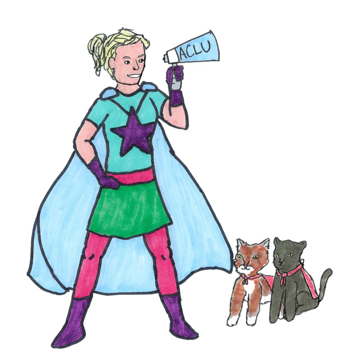 Anna Thomas and Olive and Hazel: Everyday Superheroes