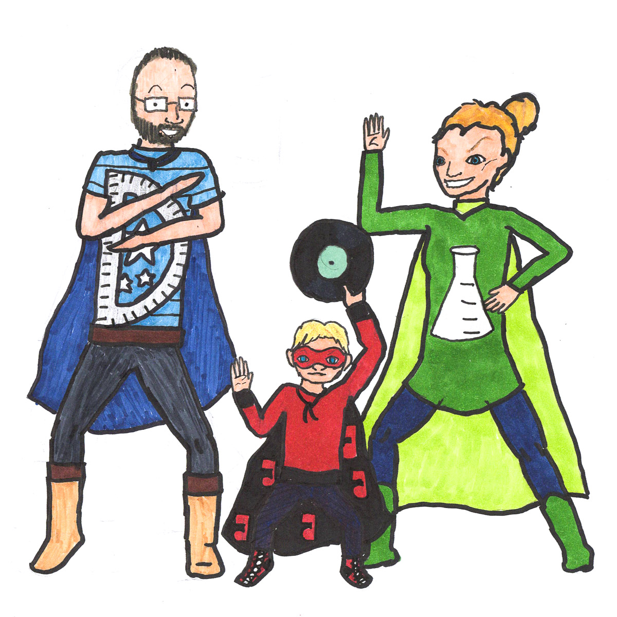 Coe Family: Everyday Superheroes